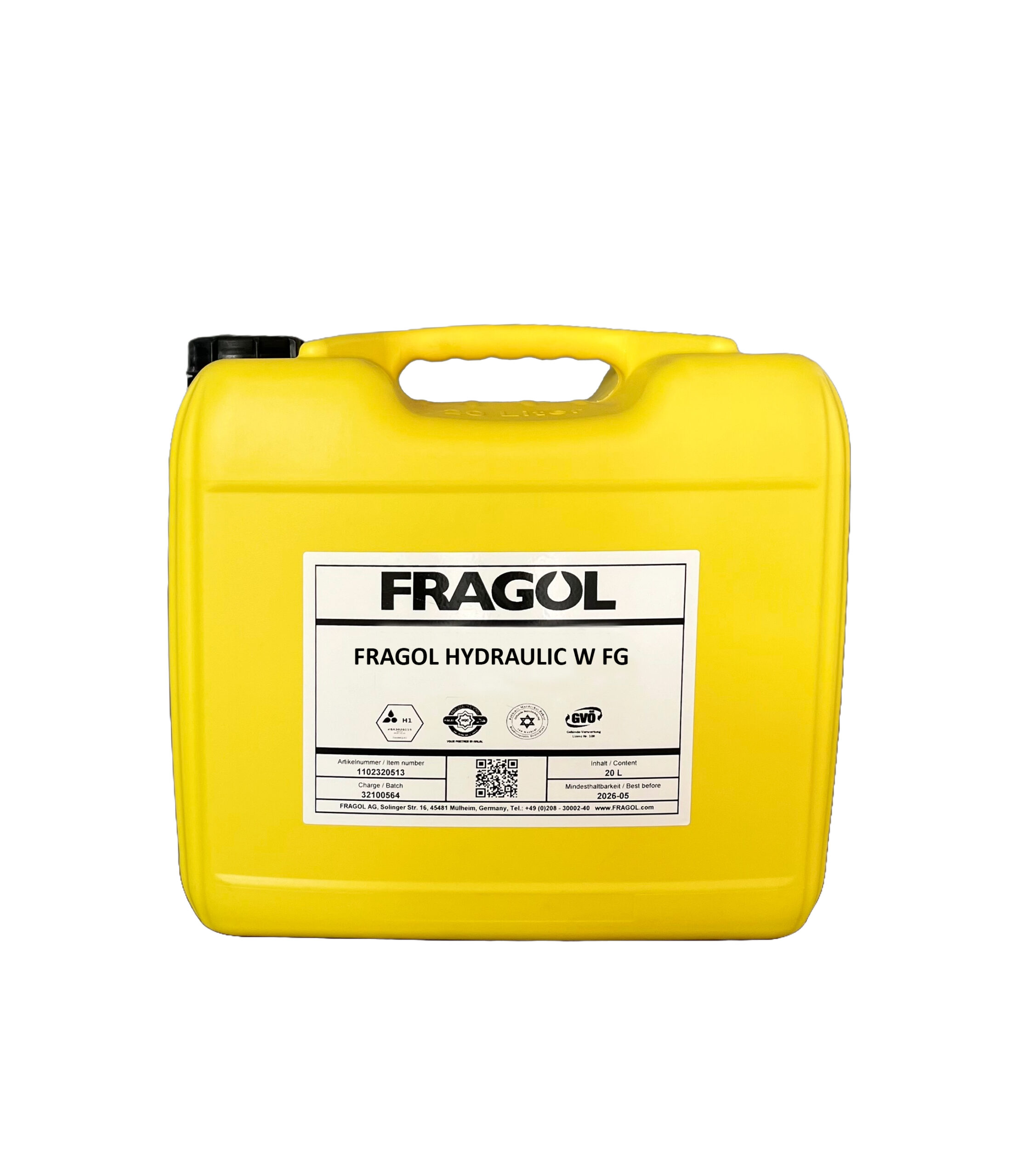 FRAGOL HYDRAULIC W FG Serisi Gıda Onaylı Hidrolik Yağlar