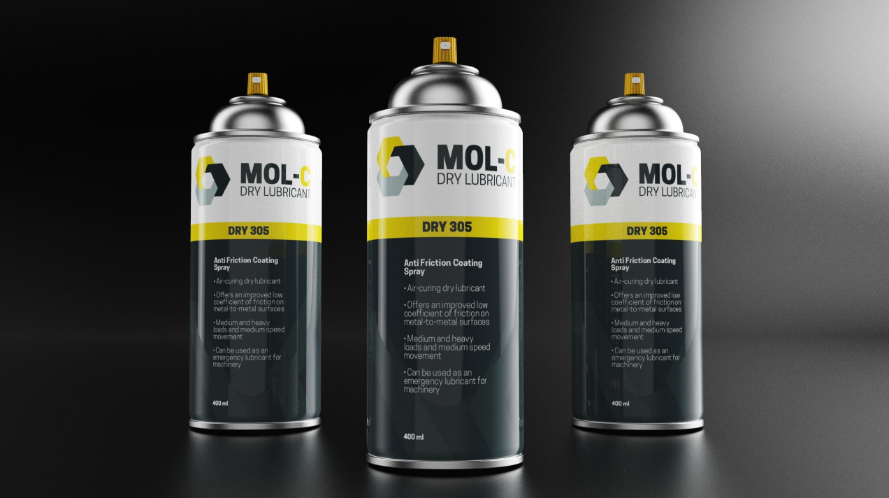 Mol-C Dry 305 Kuru Film Yağlayıcı